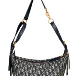 Christian Dior Small D-Journey Bag Dark Blue